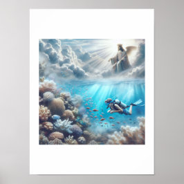 Phantastischer Rifftauchen Poster