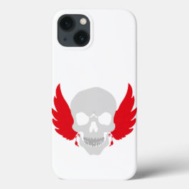 phantastischer Schädel mit Flügel Case-Mate iPhone Hülle