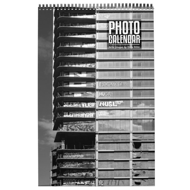 Phantastischer Schwarz-Weiß-Fotokalender Kalender (Titelbild)