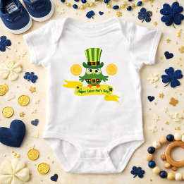 Phantastischer St. Patrick's Day Baby Strampler