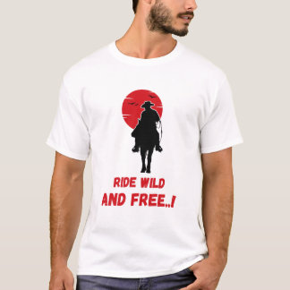 Phantastischer T - Shirt für das Reiten