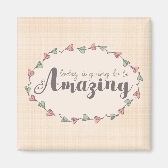 Phantastischer Tag mit Inspiration Magnet (Vorne)