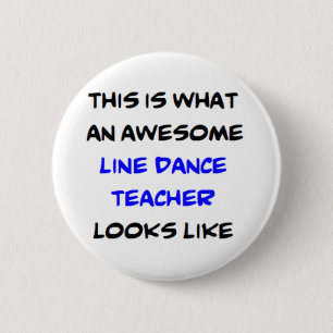 phantastischer Tanzlehrer Button