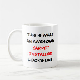 phantastischer Teppichinstallateur Kaffeetasse