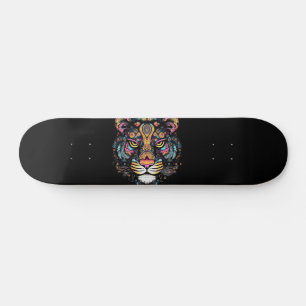 Phantastischer Tigerkopf Skateboard