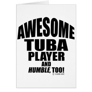 Phantastischer Tuba-Player