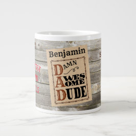 Phantastischer Typ Western ThemenIndividuelle Name Jumbo-Tasse