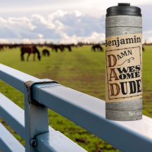 Phantastischer Typ Western ThemenIndividuelle Name