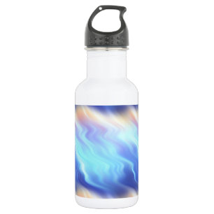 Phantastischer und farbenfroher Abstrakter Sturm Edelstahlflasche
