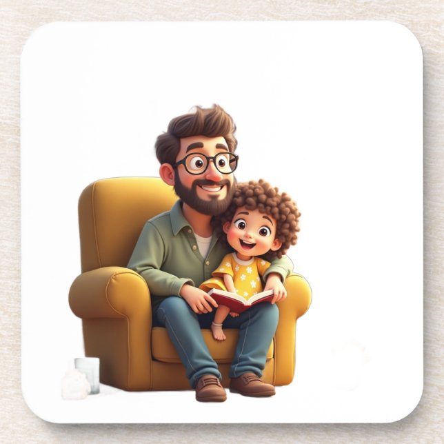 Phantastischer Vater Getränkeuntersetzer (Vorderseite)