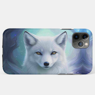 Phantastischer Weißschneefox auf Icy Land Case-Mate iPhone Hülle