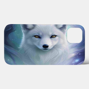 Phantastischer Weißschneefox auf Icy Land Case-Mate iPhone Hülle
