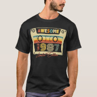 Phantastisches 1987 Retro-Kassettenband 36. B Tag