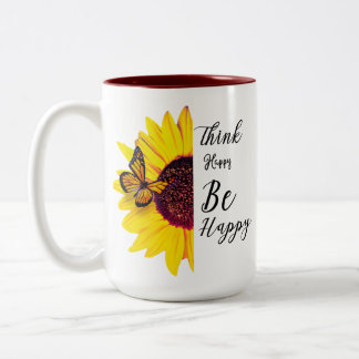 Phantastisches Angebot für Sonnenblumen Zweifarbige Tasse