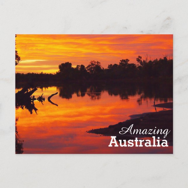 Phantastisches Australien Postkarte (Vorderseite)