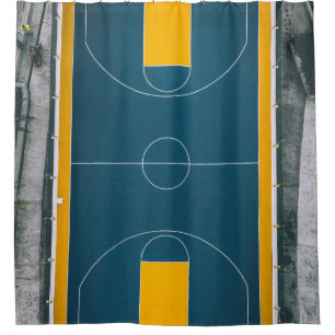 Phantastisches Basketballdesign Duschvorhang