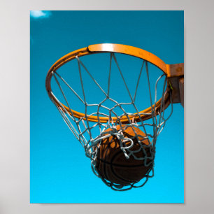 Phantastisches Basketballdesign Poster
