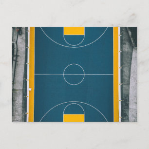 Phantastisches Basketballdesign Postkarte