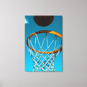 Phantastisches Basketballgeschenk Leinwanddruck