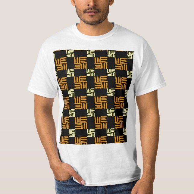 Phantastisches Blumenmuster T-Shirt (Vorderseite)