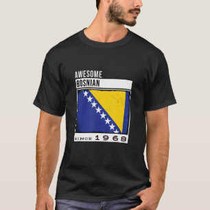 Phantastisches Bosnian Seit 1968 - Bosnier 54. Geb T-Shirt