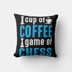 Phantastisches Brettspiel - Kaffeespiel Kissen