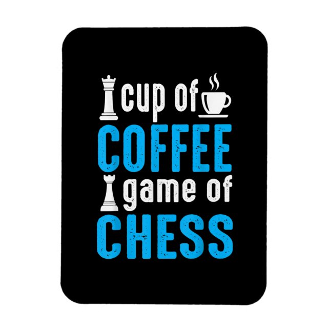 Phantastisches Brettspiel - Kaffeespiel Magnet (Vertikal)