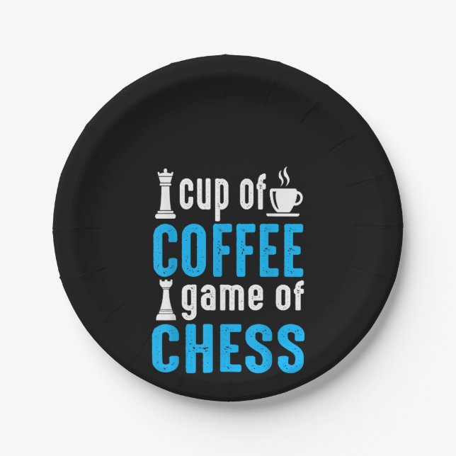 Phantastisches Brettspiel - Kaffeespiel Pappteller (Vorderseite)