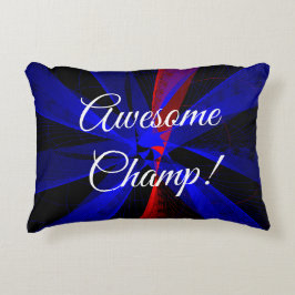 Phantastisches Champ Geometric Accent Pillow Dekokissen
