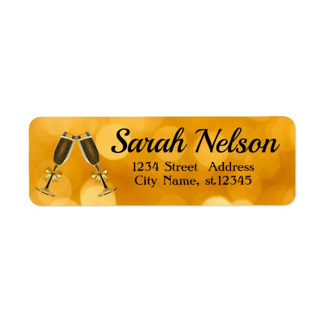 Phantastisches, Cooles, Funkelnd Gold-Label (Vorne)