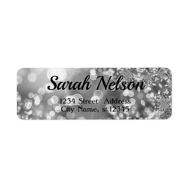 Phantastisches, Cooles, Funkelnd Silberetikett (Vorne)