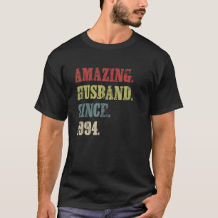 Phantastisches Ehemann seit 1994 28 Hochzeitstag T-Shirt