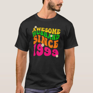 Phantastisches Ehemann seit 1999 Hochzeitstag Gro T-Shirt
