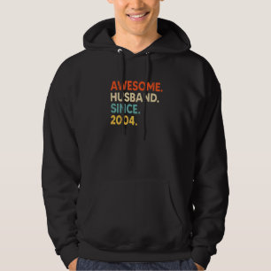 Phantastisches Ehemann seit 2004 18 Hochzeitstag Hoodie
