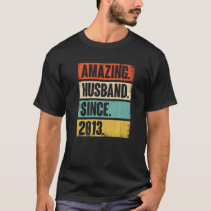 Phantastisches Ehemann seit 2013 9 Hochzeitstag T-Shirt
