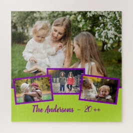Phantastisches Fab zur FotoCollage-Familie Puzzle