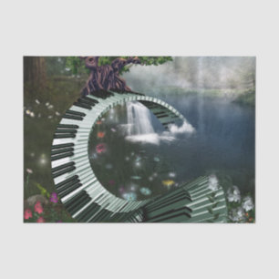 Phantastisches Fantasiepiano Seidenpapier