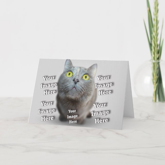 Phantastisches Foto für Hunde Katzenvogel Karte (Vorderseite)