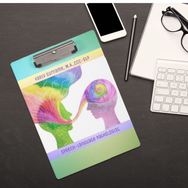 Phantastisches Geschenk! Sprachpathologe Custom Cl Klemmbrett (Von Creator hochgeladen)