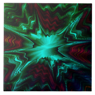 Phantastisches grünes Quarz Fliese