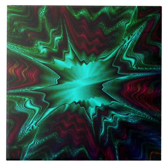 Phantastisches grünes Quarz Fliese (Vorderseite)