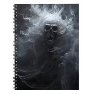 Phantastisches Halloween-Fantasiegedicht Notizblock
