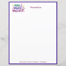Phantastisches inspirierendes Zitat personalisiere