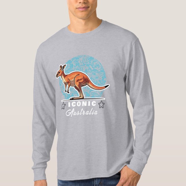 phantastisches Känguru T-Shirt (Vorderseite)