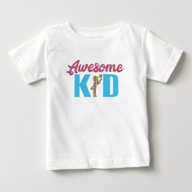 Phantastisches Kid Baby T-shirt (Vorderseite)