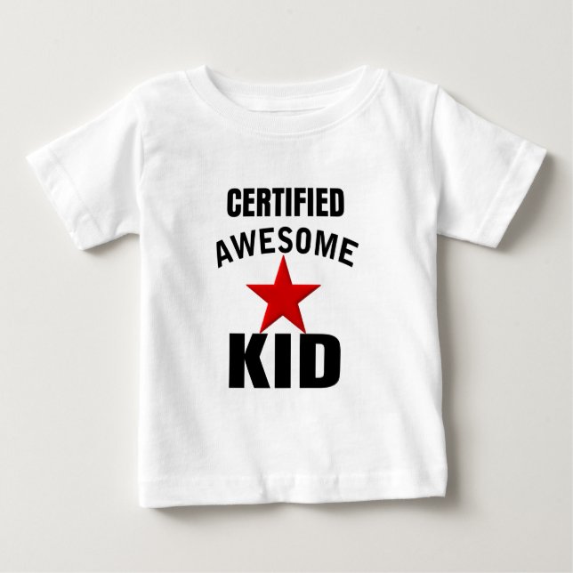 Phantastisches Kid Baby T-shirt (Vorderseite)