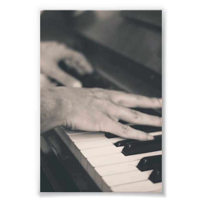 Phantastisches Klavier Fotodruck (Vorne)