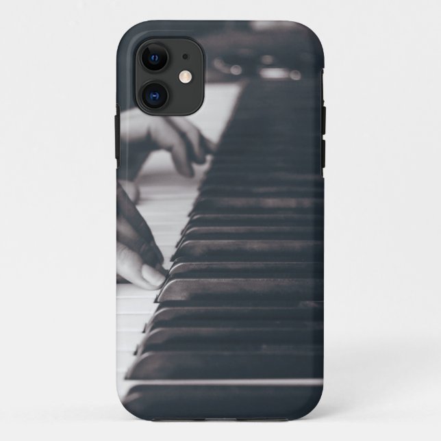 Phantastisches Klavierdesign Case-Mate iPhone Hülle (Rückseite)