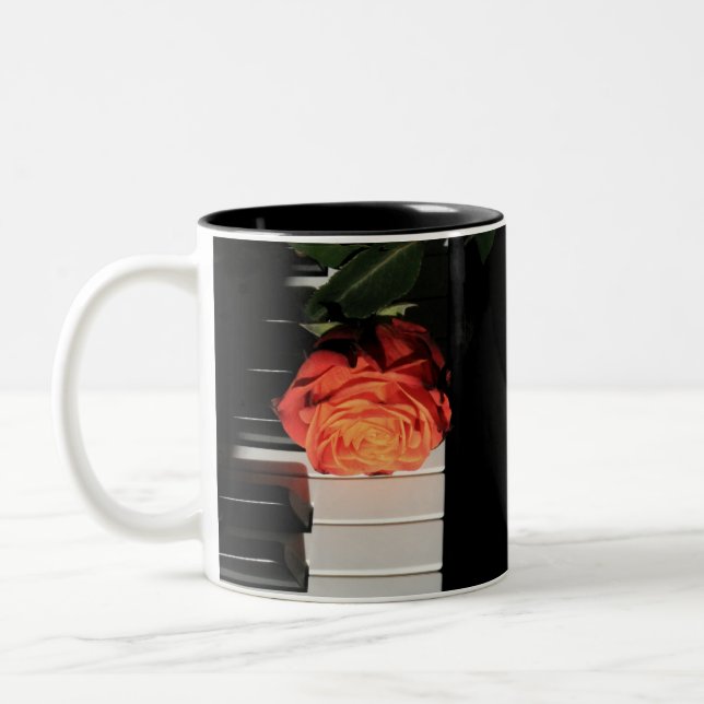 Phantastisches Klavierwerk Zweifarbige Tasse (Links)