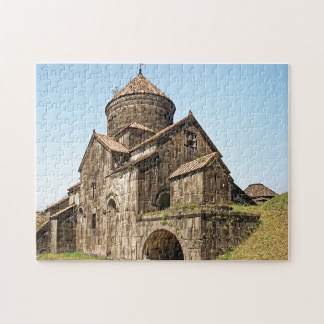 Phantastisches Kloster Haghpat, Armenien Puzzle (Horizontal)